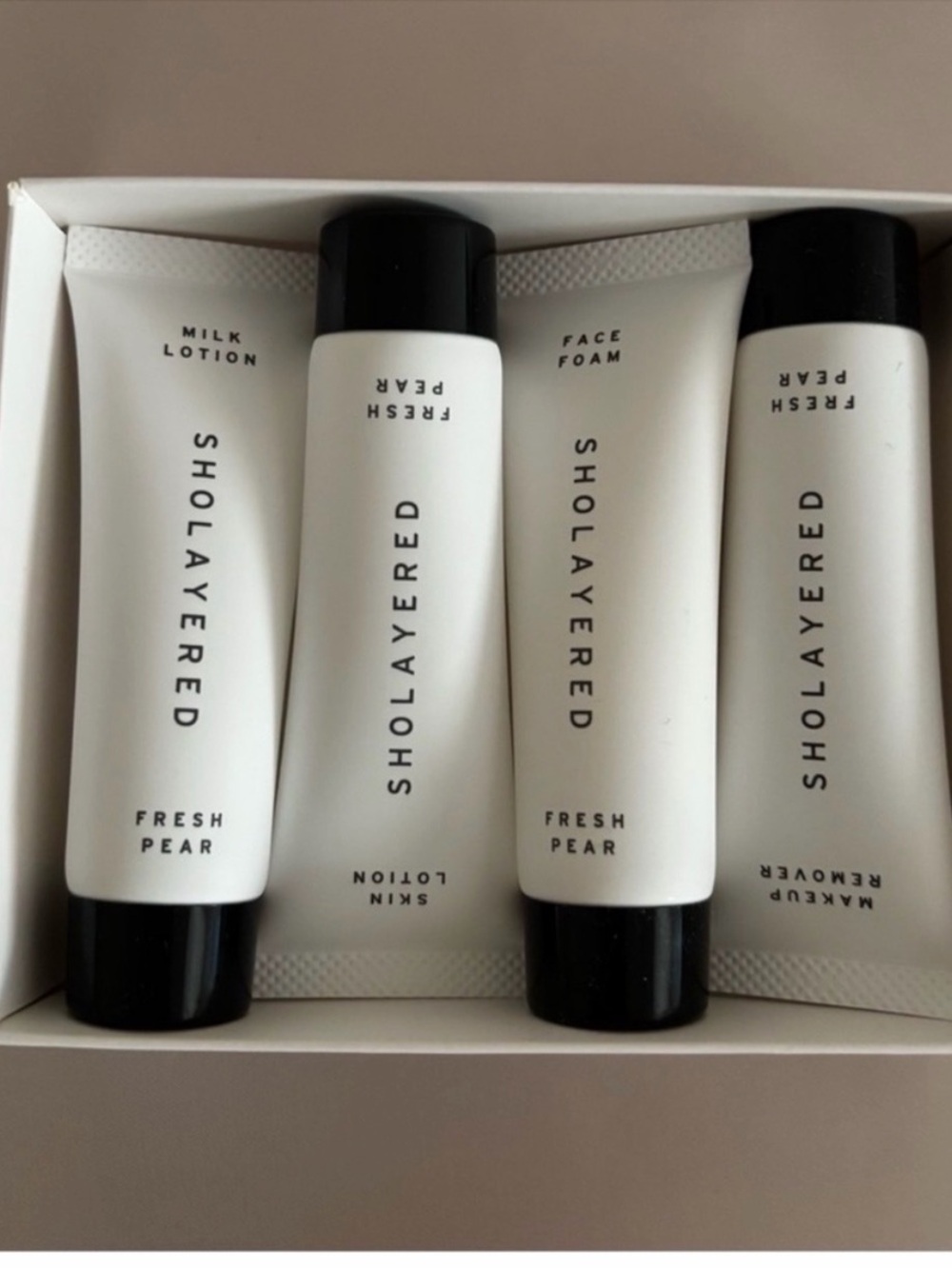 Sholayered Fresh Pear Skincare Set